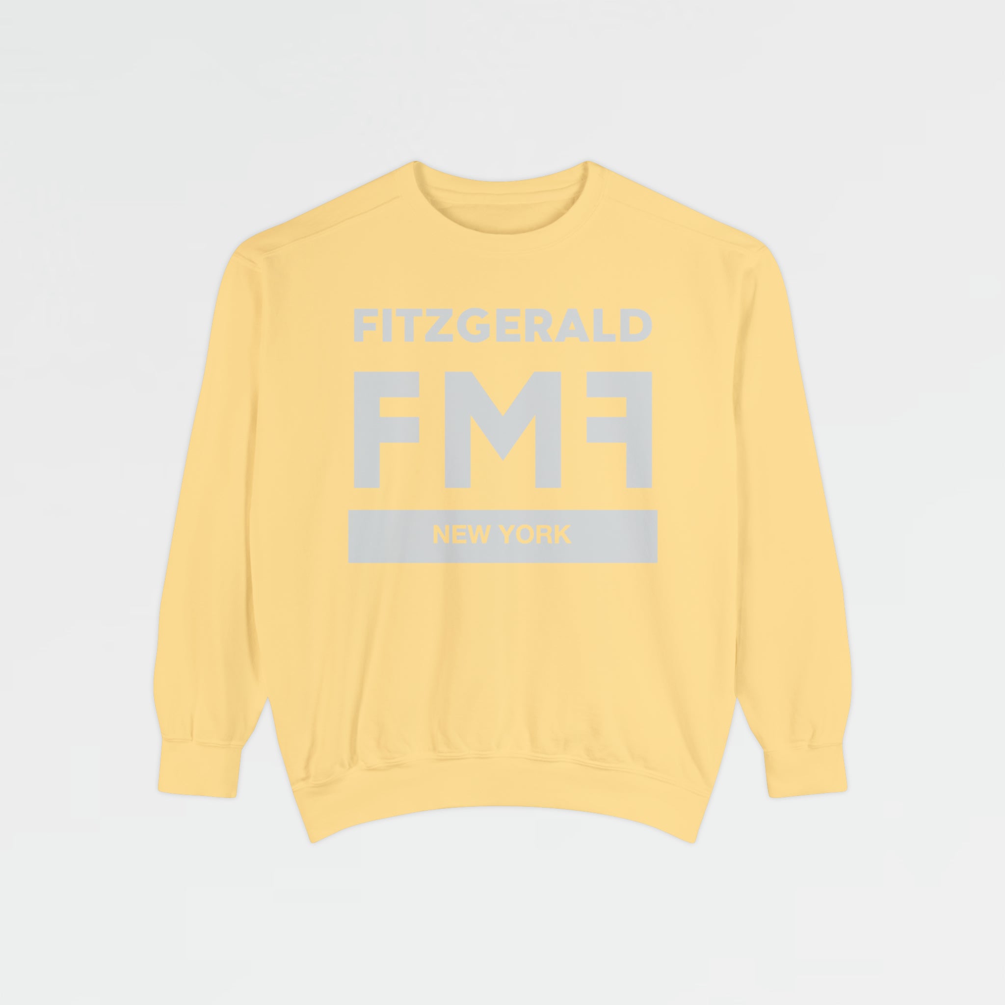 【SALE】YELLOW LOGO COOL FIT CREWNECK SWEATSHIRT Yellow Logo Cool Fit Crewneck Sweatshirt